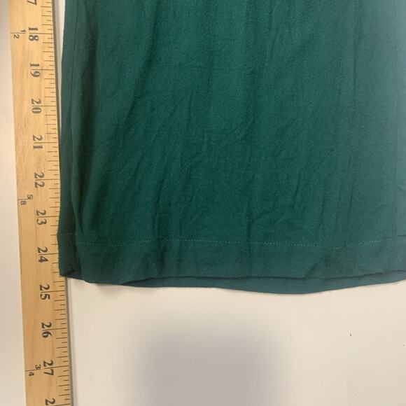 Reformation Mayer Jumpsuit Womens 6 Green Wide Leg Crop Open Back Crepe - Picture 12 of 13